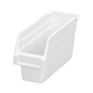 Akro-Mils® ShelfMax™ Bin, White, 11-5/8" x 4-1/8" x 6" - 1387948