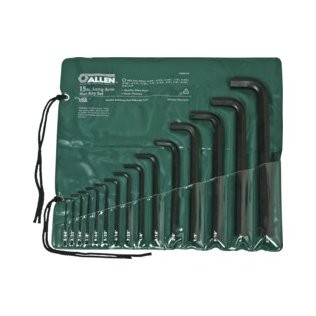 Allen™ Hex Key Set, Fractional, Long Arm - 15314