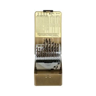 Supertanium® II Jobber Length Drill Bit Kit - P7689