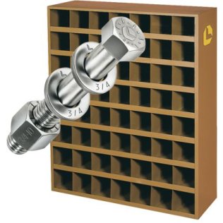 Tru-Torq® Hex Cap Screw Assortment Grade 9 1/4 to 3/4" - CT348A
