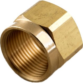 DOT Compression Nut Brass 1/4" - 1511594