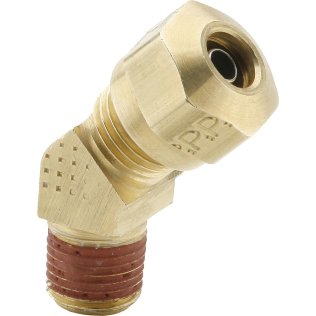 Parker Parker DOT  Compression - Nylon Tubing Male Elbow 45 Degrees 3/8x3/8 - 84311P