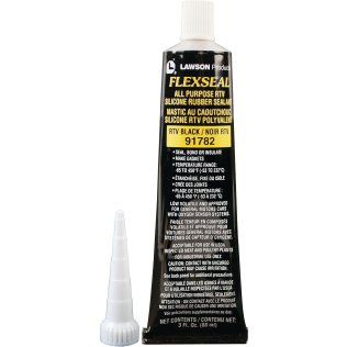  Flexseal RTV Silicone Sealant Black 3oz - 91782