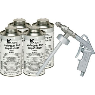  Stone Guard Black Underbody Kit 5Pcs - KL141
