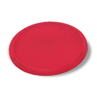 Grote® Round Stick-On Reflector Red 3" - 1322469