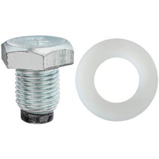  Magnetic Oil Drain Plug with Gasket - 1636351