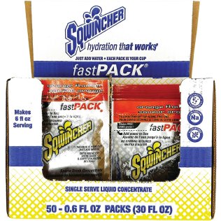 Sqwincher Fast Pack® Electolyte Concentrate Orange - 1677231