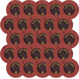 Tuff-Grit Twist-On Premium Zirconium Grain Grinding Disc 3" - 27360M25