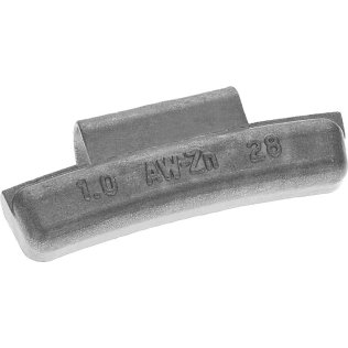 AWZ Series Zinc Clip-On Wheel Weight 2-1/2oz - KT15031