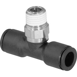 Legris Push-to-Connect Branch Tee Nylon 1/8 x 1/8 x 1/4" - 17882