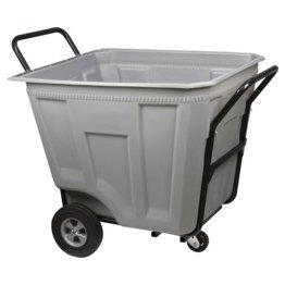 Akro-Mils® Akro-Cart, Heavy-Duty, without Lid, 90 Gallon Capacity, Gray - 1389960