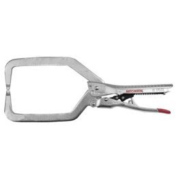 C.H. Hanson Plier, C-Clamp, Small Body, Automatic Locking, 10" - 17549