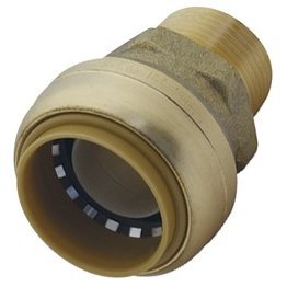 SharkBite® Instant Plumbing Fitting, Male NPT Connector - 18321