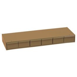  6 Drawer Steel Storage Cabinet - A6