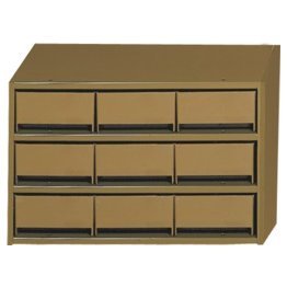  9 Compartment Polystyrene Drawer - A62