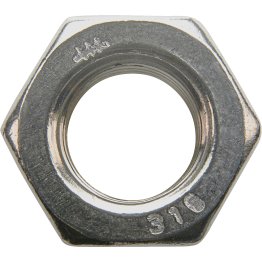  Hex Nut 316 Stainless Steel 3/4-10 - 81873