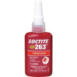 Loctite® 263™ Primerless Threadlocker Red 50ml - 1166445