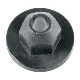  Molding Flange Nut 10mm Nylon 18.5mm - 1118472