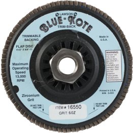 Blue-Kote Trimmable Flap Disc 4-1/2" - 16550