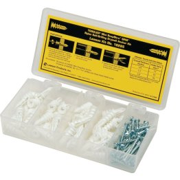 Toggler® SnapSkru® Nylon Mini Self-Drilling Wall Anchor Kit - 18285