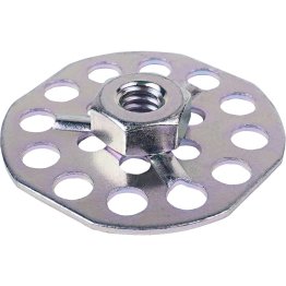  1/4-20 Female Dyna Base Mount Round - DY05021300