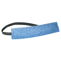 Chill-Its 6607 Blue Sponge Sweatband - 1285548