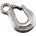 Eye Slip Hook, Stainless Steel, 1/2" - 1427590