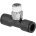 Push-To-Connect Fitting, LF3000, Male Branch Tee, 1/2" Tube x 3/8 NPT - 54426