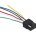 Trailer Connector 6-Pole F/F/F/F/F/M - 83795