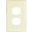 Wall Plate-Duplex Receptacle-Ivory - 87216