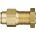 DOT Bulkhead Union Brass 3/8 x 3/8" - 27193
