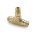 Parker DOT PTC Swivel Male Branch Tee 3/8x3/8x1/4 - 27217P