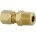 DOT Compression Connector Male Brass 3/8 x 3/8" - 84269