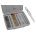 Bore Tube Brush Kit, Professional 37-Pc with Pocket Air Gun - 1635677