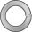 Lock Washer Non-Linking Steel 5/16" - XF529