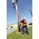 Louisville Ladder 24' Fbrgls. Ext. Ldr. w/ Pole Grip, Cable Hook & Leveler, 300 lb. - 1329628