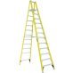 12' Fiberglass Platform Ladder, 375 lbs., Type IAA