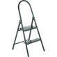 2' Steel Stepstool, Black