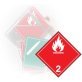 International Placard Class 2.1 Flammable Gases Adhesive Vinyl