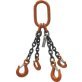 3/8" x 4' Type QOG Gr. 80 Chain Sling