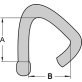 Cold Shut, 3/8", 1,630 lb WLL, Self-Colored - 1424950