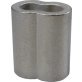 Wire Rope Sleeve, 5/32", Copper, Tin Plated