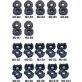 Locoloc® Manual Bench Swaging Machine Ball Terminal Roll Die, 1/4"