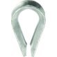 Wire Rope Thimble, 1/2", Steel, Galvanized
