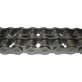 Roller Chain, Double Strand, Steel, Industry No. 08B-2