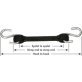  Tarp Strap Epdm Rubber with Hooks 14" Long - 1486745