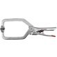 Plier, C-Clamp, Small Body with Swivel Pad, 10"