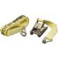 LoadHugger™ Web Tiedown, with Ratchet, Yellow, 20' Length