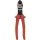Insulated Cutter, Hi Leverage Diagonal Cutter, 8"