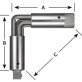  Gearless Angle Drive 90°, 3/8" Drive - 28884